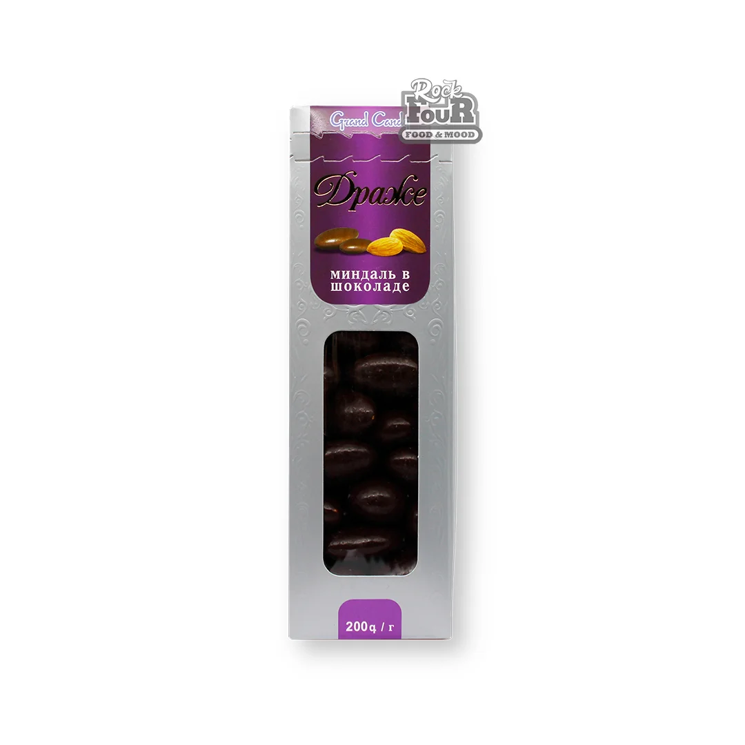 Դրաժե «Grand Candy» շոկոլադապատ նուշ 200գ